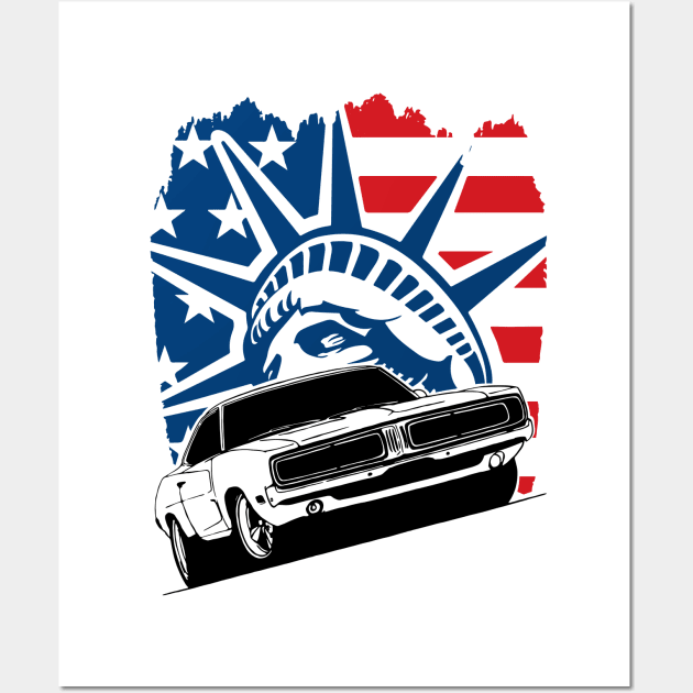 Charger RT 1970 Wall Art by EtyazaForez